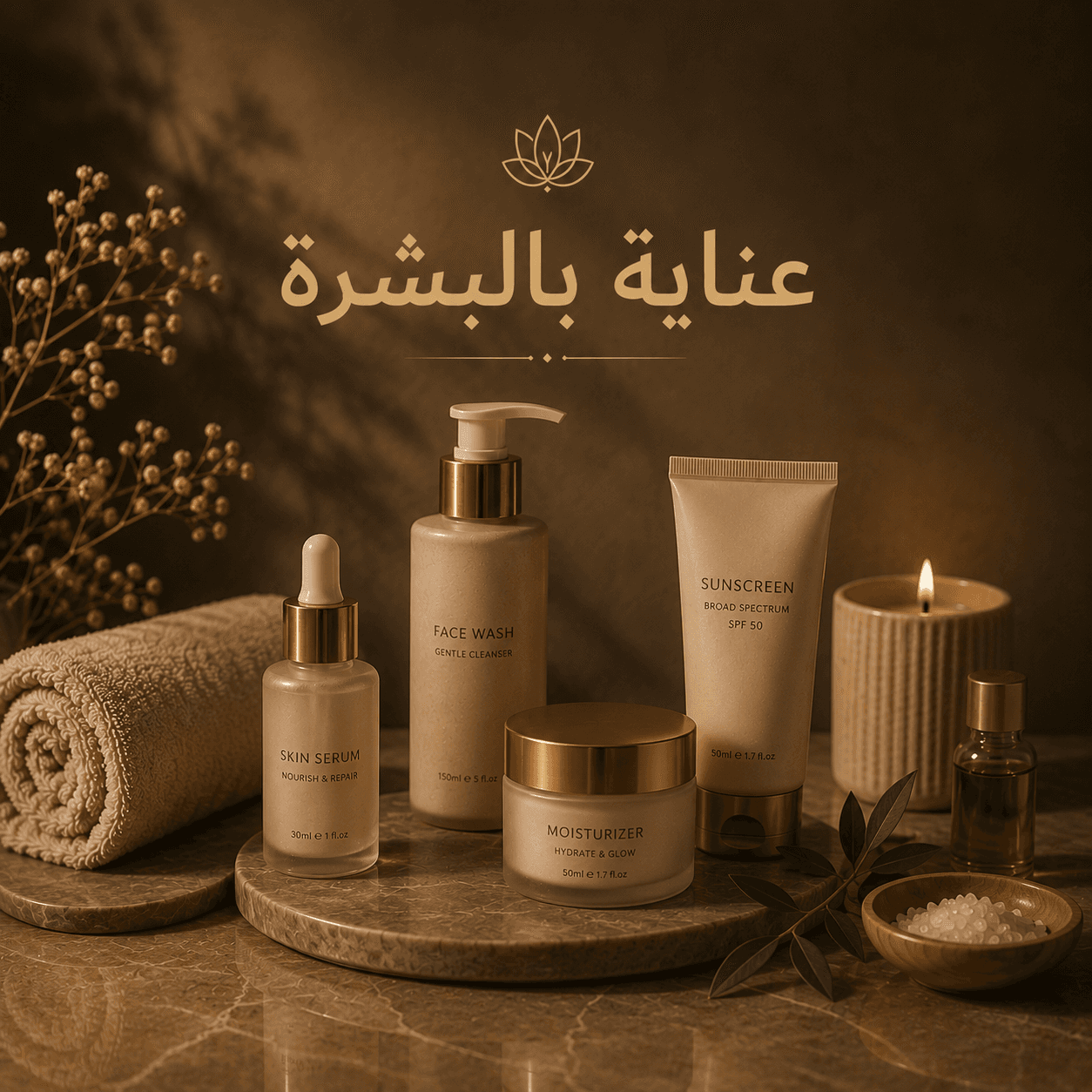 عناية بالبشرة